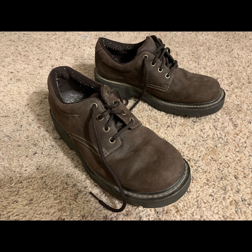 American Eagle men’s brown leather shoes